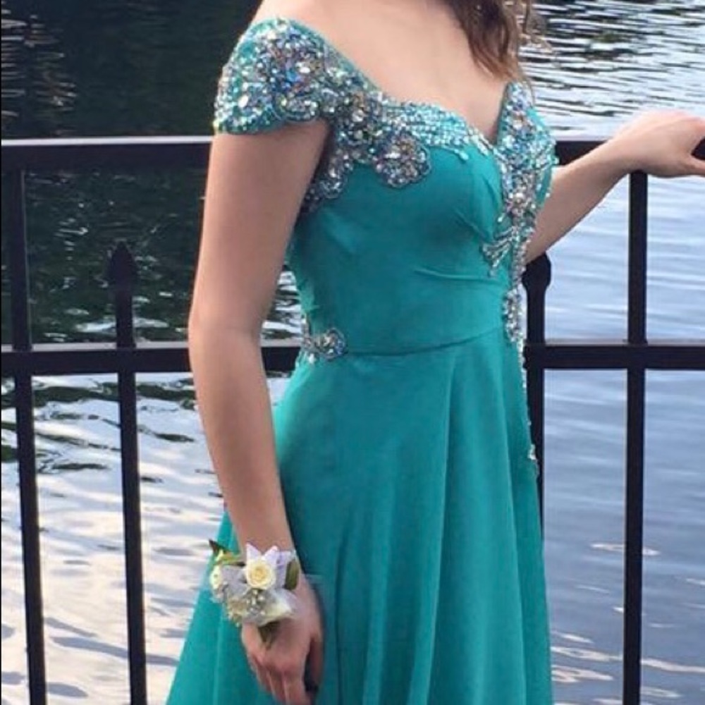 Long, formal dress